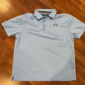 Under Armour Men's Light Blue Polo Shirt